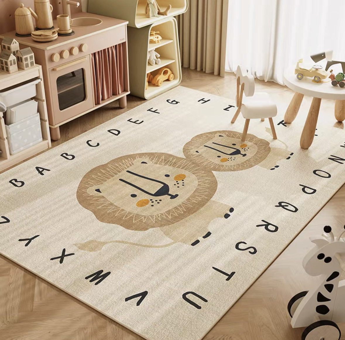 Baby Nursery Sets - Tappeto da gioco VIKAMA neutro con