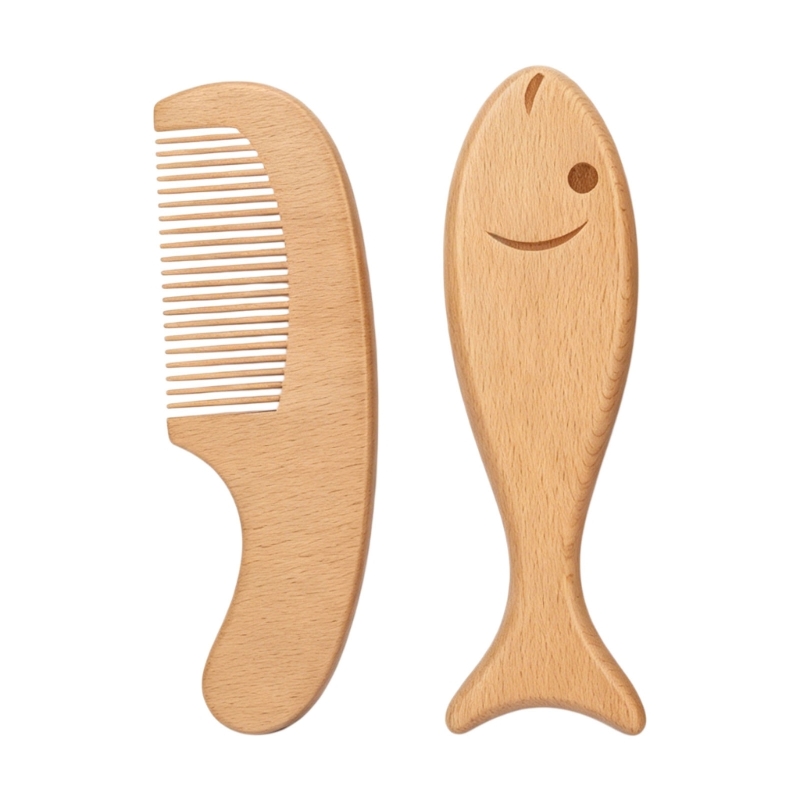 Baby Nursery Sets - Set pettine e spazzola per neonati,