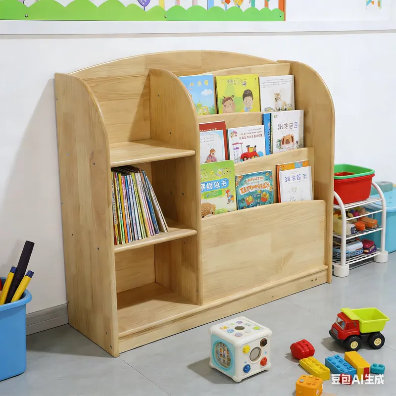 Baby Nursery Shelves - Mobiletto portaoggetti per bambini in legno