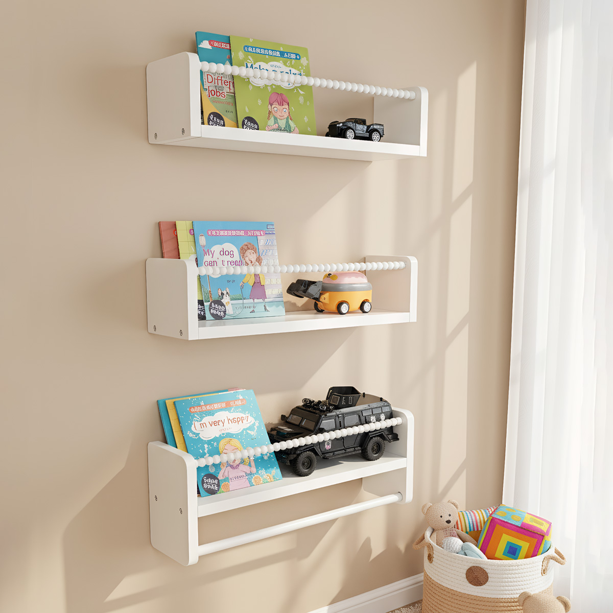 Baby Nursery Bookshelf - Scaffali per libri per la cameretta