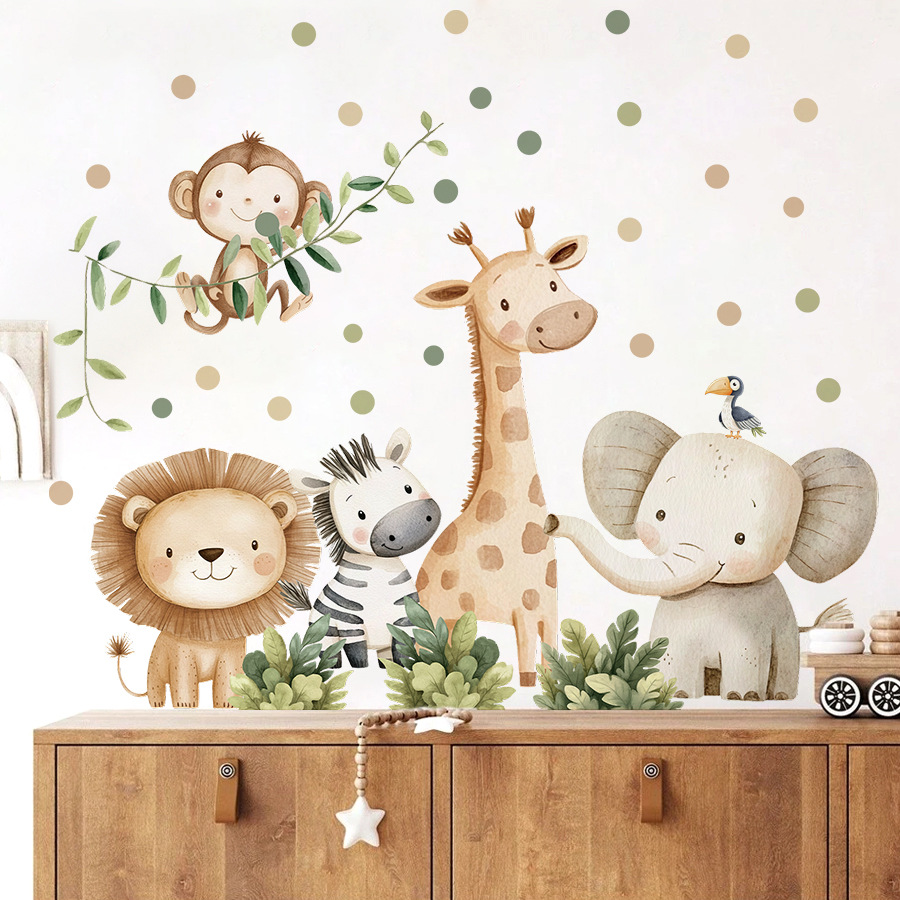 Boho Forest Animals Adesivi mu - Baby Nursery Giraffe recensione e prezzo