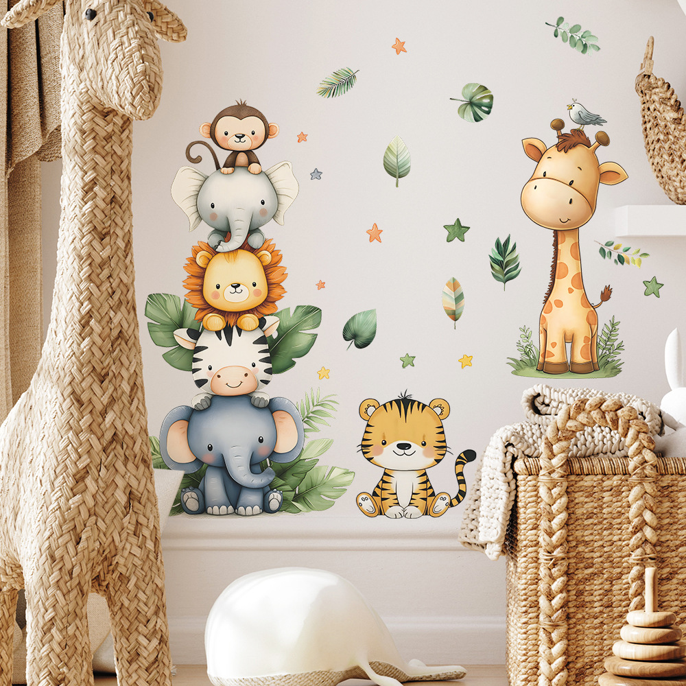 Boho Forest Animals Adesivi mu - Baby Nursery Giraffe recensione e prezzo