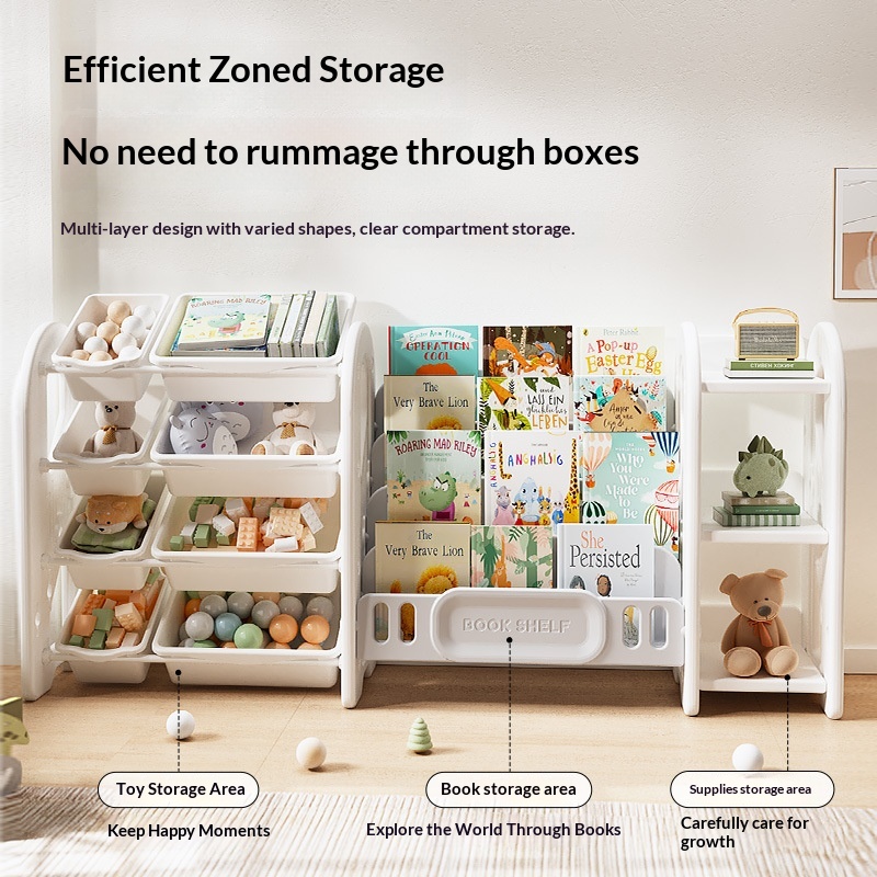 Scaffale portaoggetti per gioc - Baby Nursery Bookshelf recensione e prezzo