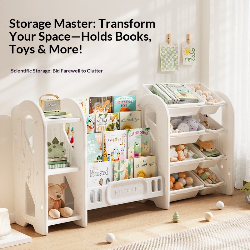 Scaffale portaoggetti per gioc - Baby Nursery Bookshelf recensione e prezzo