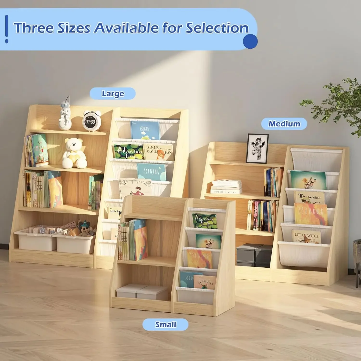 Libreria per bambini a 4 livel - Baby Nursery Bookshelf recensione e prezzo
