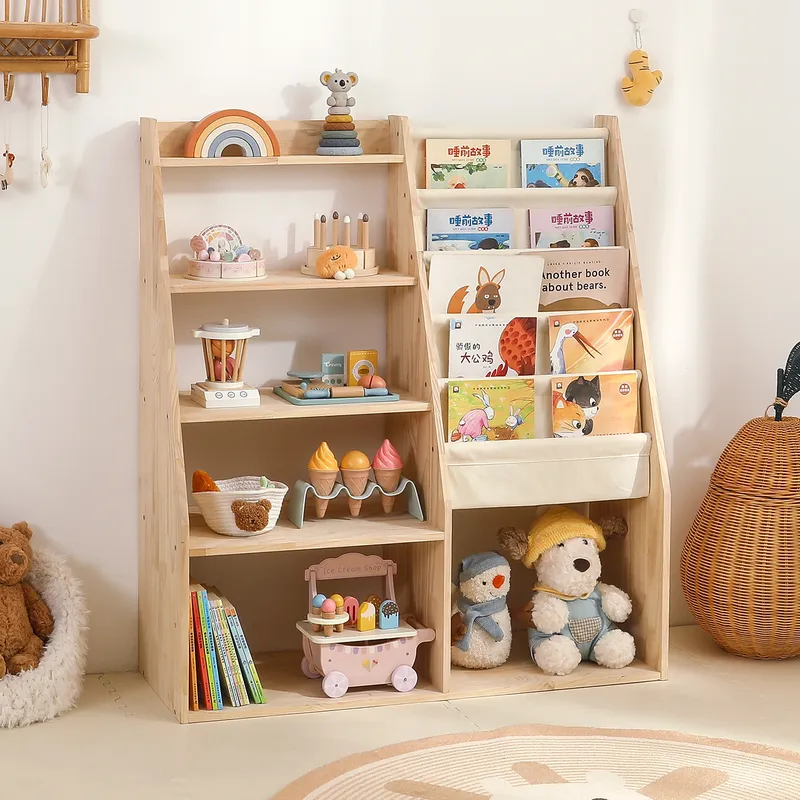 Libreria per bambini in legno  - Baby Nursery Bookshelf recensione e prezzo