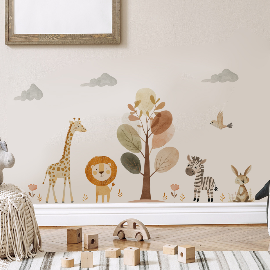Cartoon simpatico leone giraff - Baby Nursery Giraffe recensione e prezzo