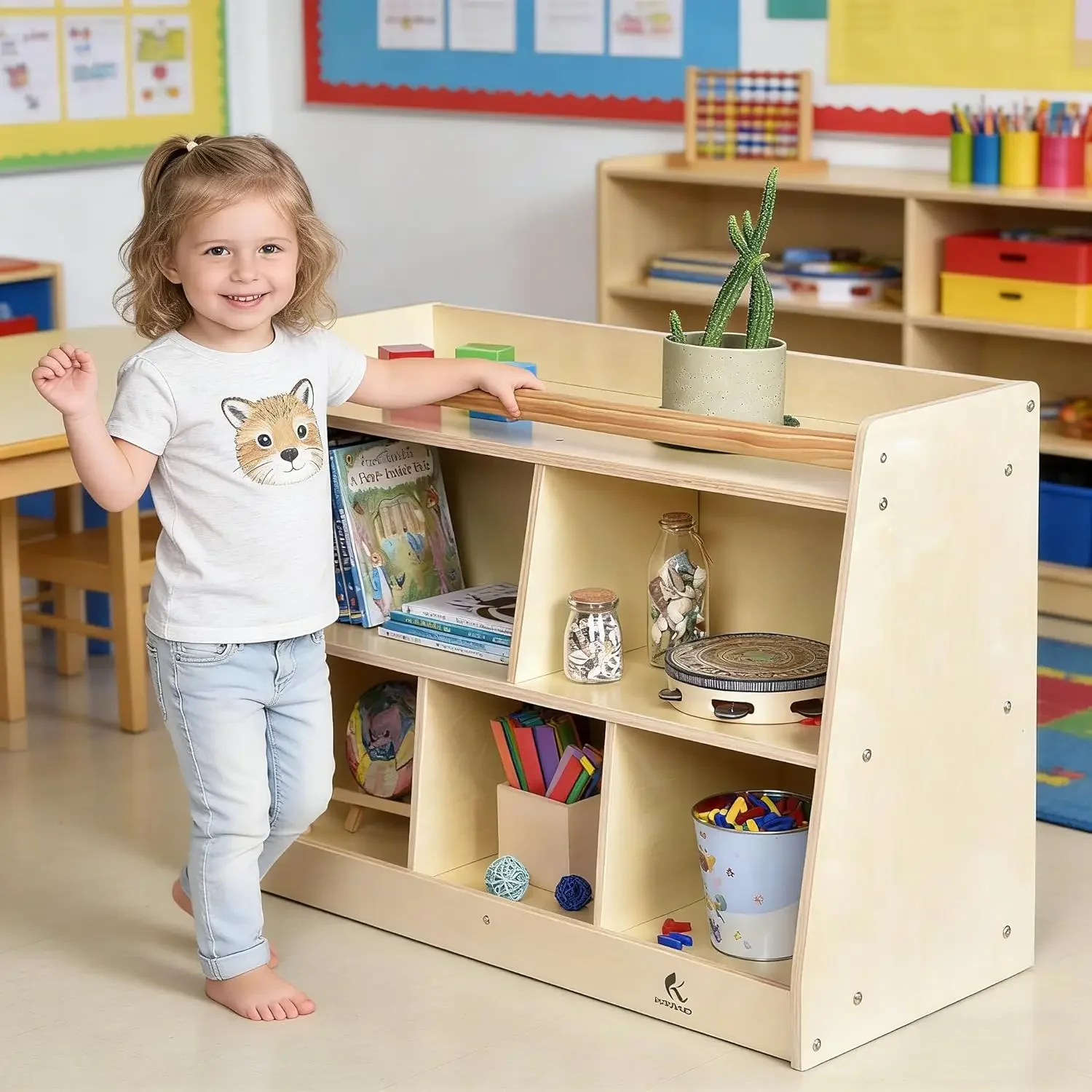 Scaffale Montessori per Bambin - Baby Nursery Shelves recensione e prezzo