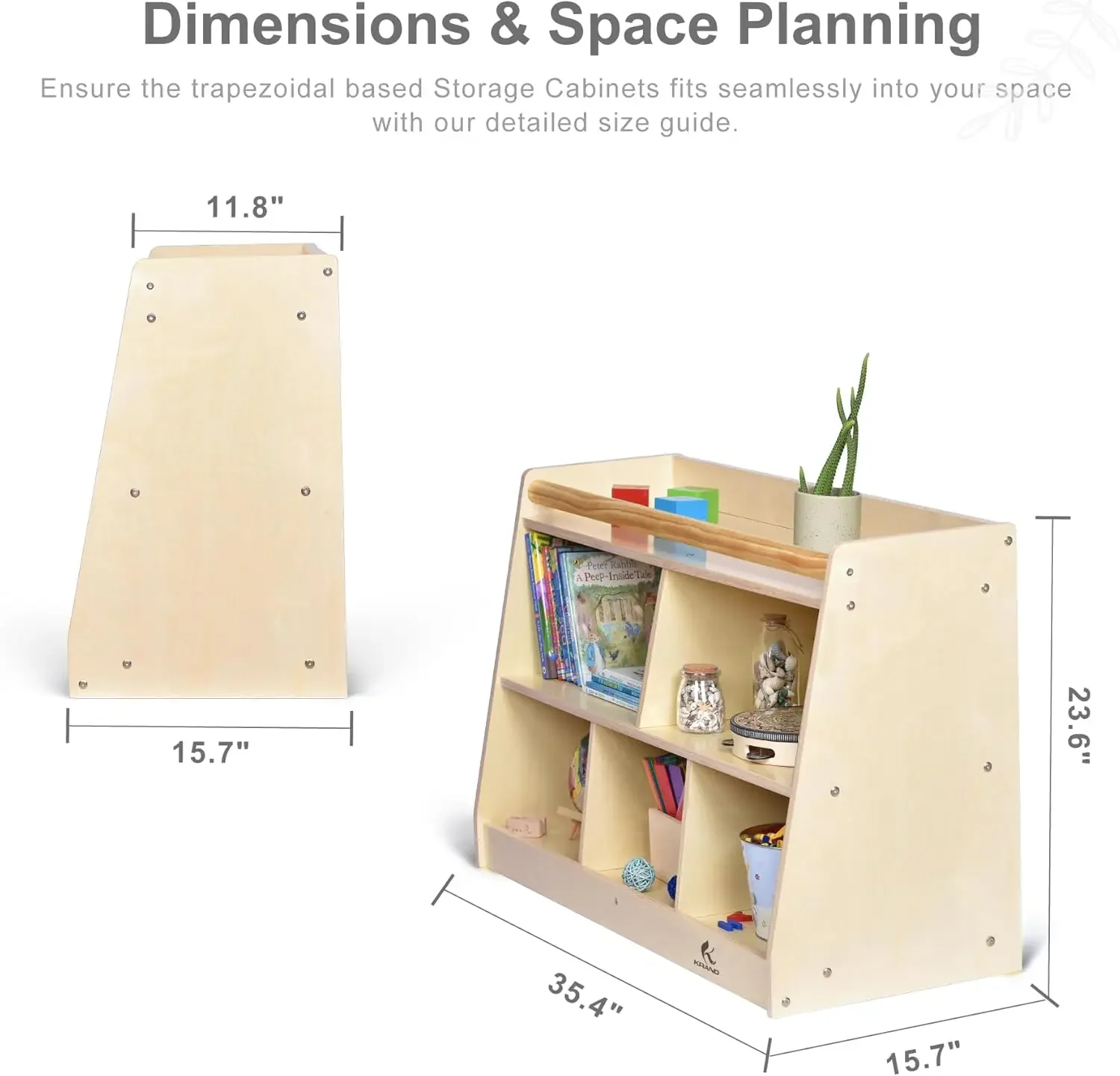 Scaffale Montessori per Bambin - Baby Nursery Shelves recensione e prezzo