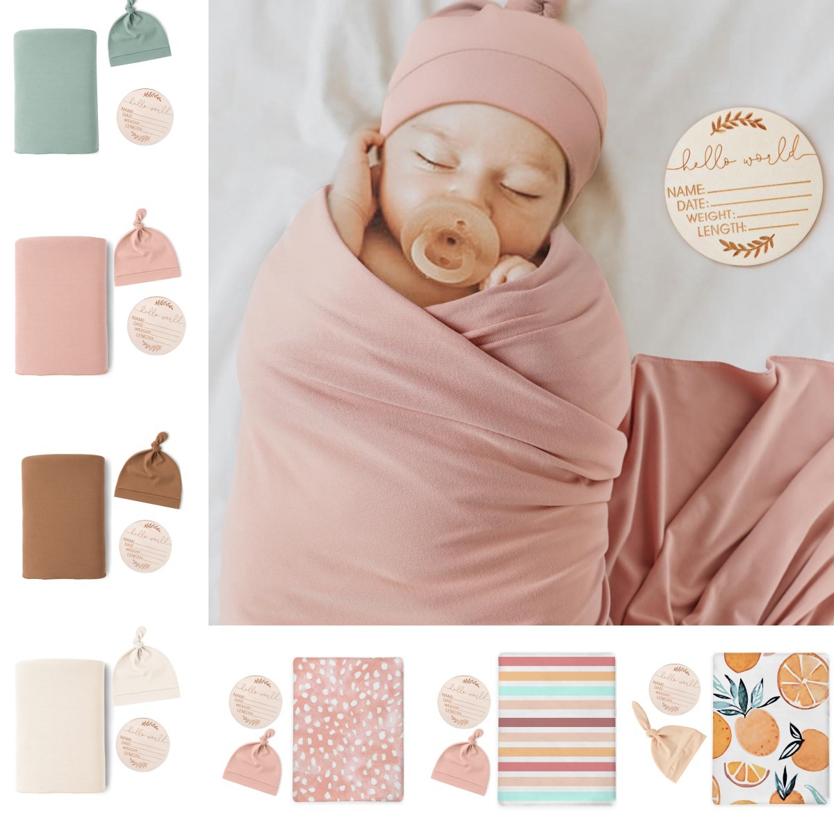 Set di 3 Coperte Avvolgenti pe - Baby Nursery Sets recensione e prezzo