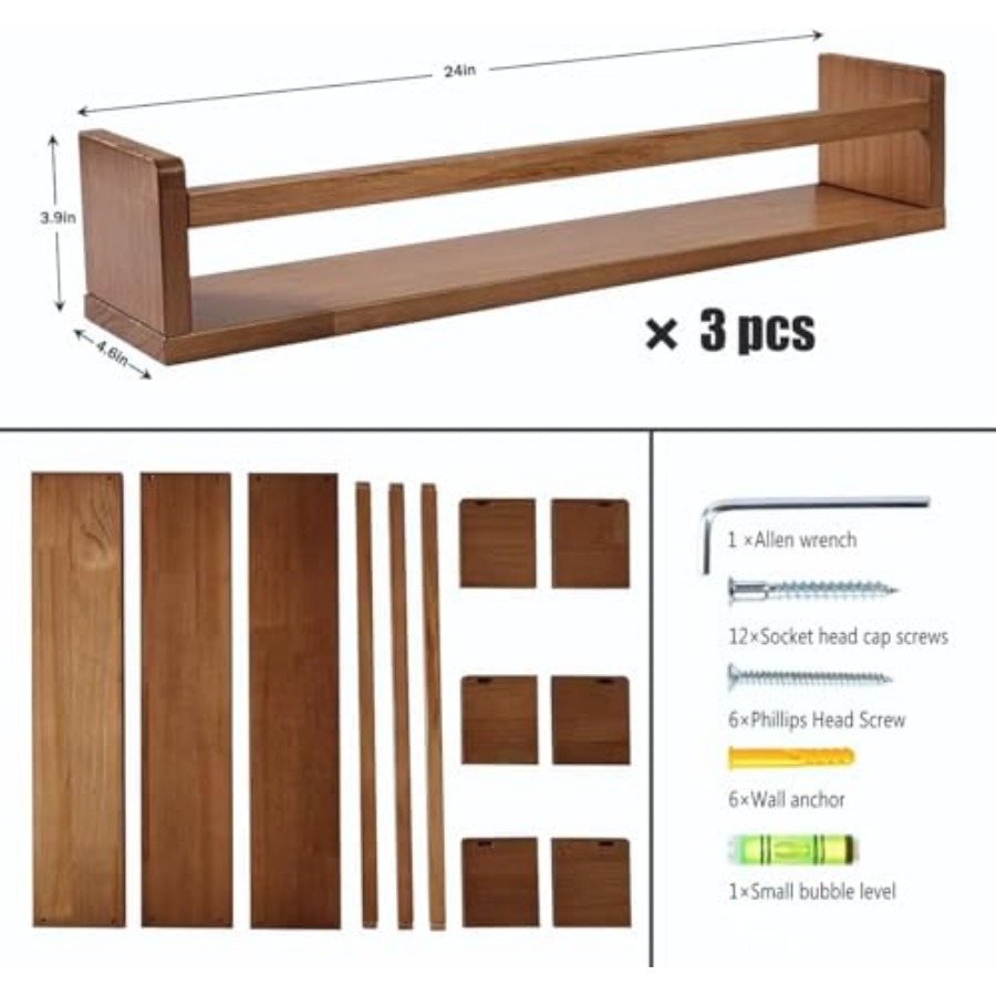 Mensole Galleggianti per Camer - Baby Nursery Bookshelf recensione e prezzo