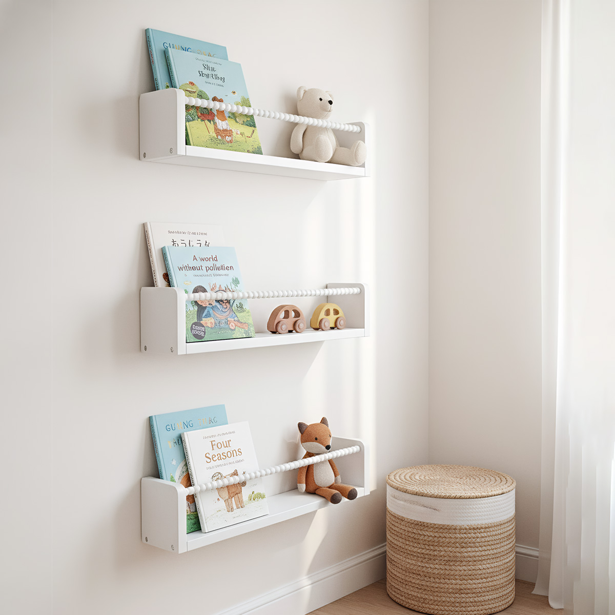 Mensole per Libri da Cameretta - Baby Nursery Bookshelf recensione e prezzo