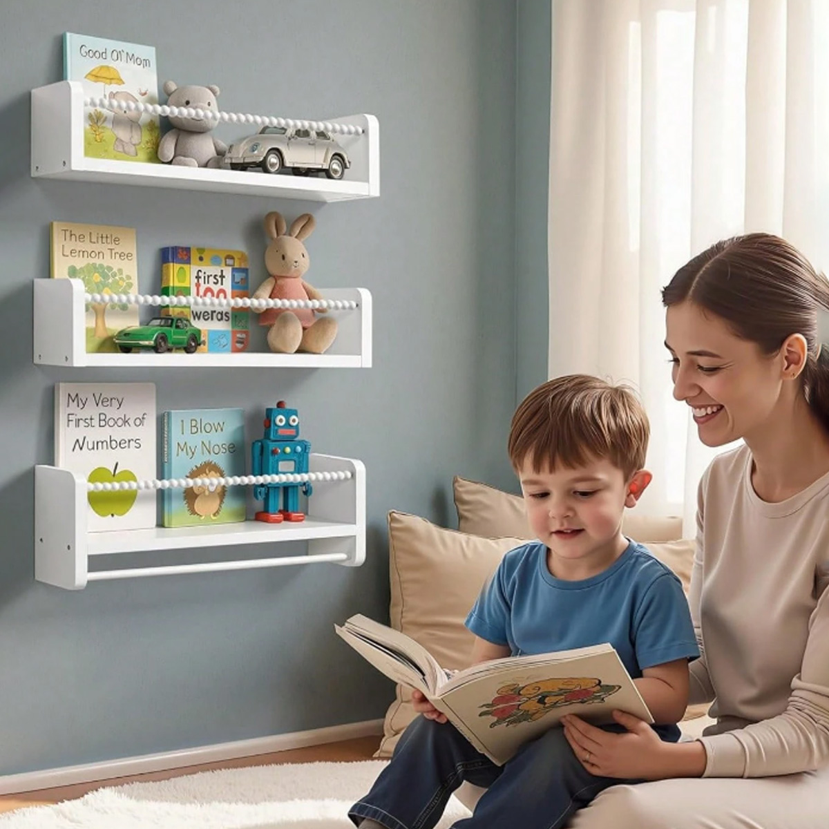 Mensole per Libri da Cameretta - Baby Nursery Bookshelf recensione e prezzo