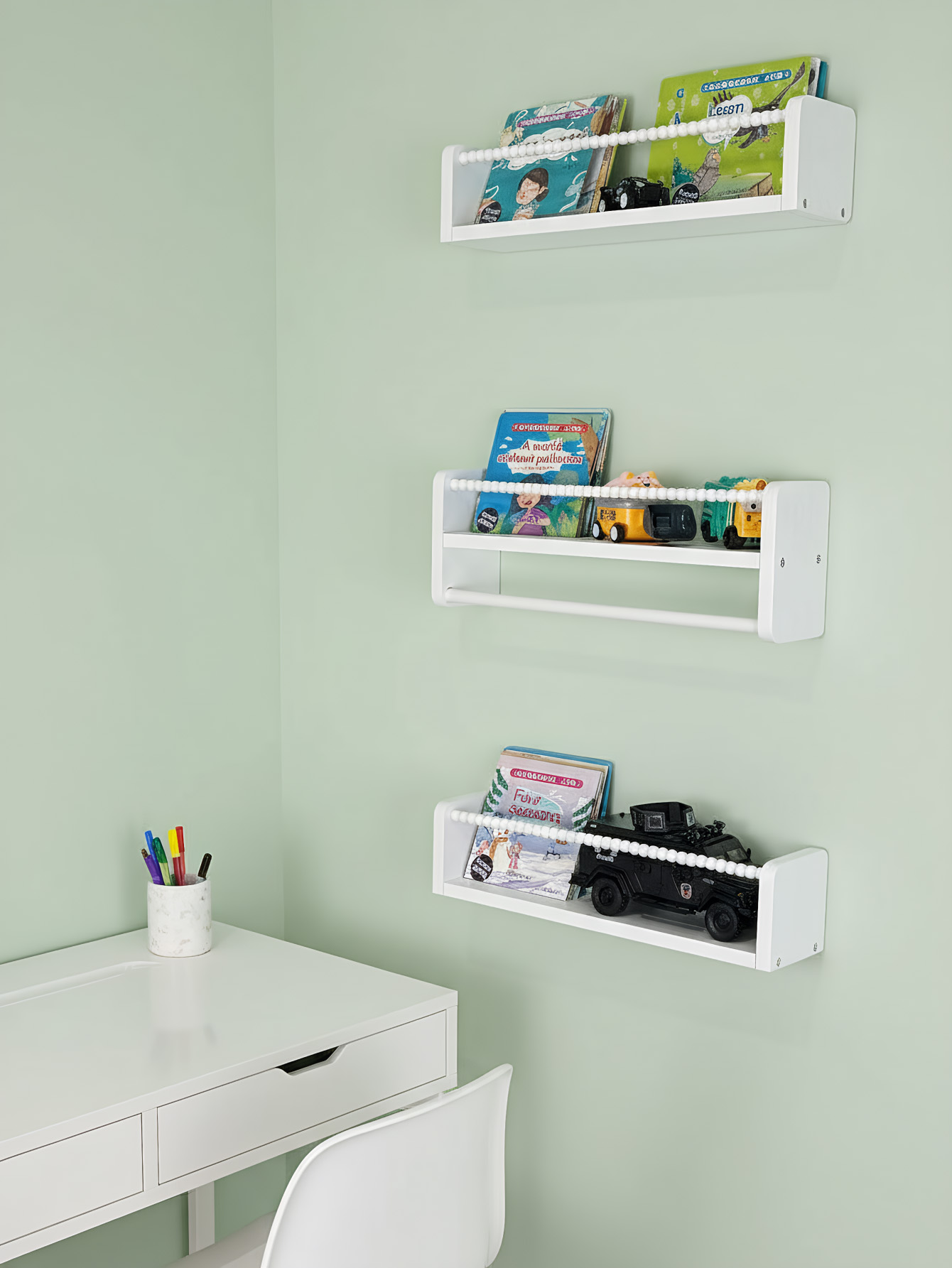 Mensole per Libri da Cameretta - Baby Nursery Bookshelf recensione e prezzo