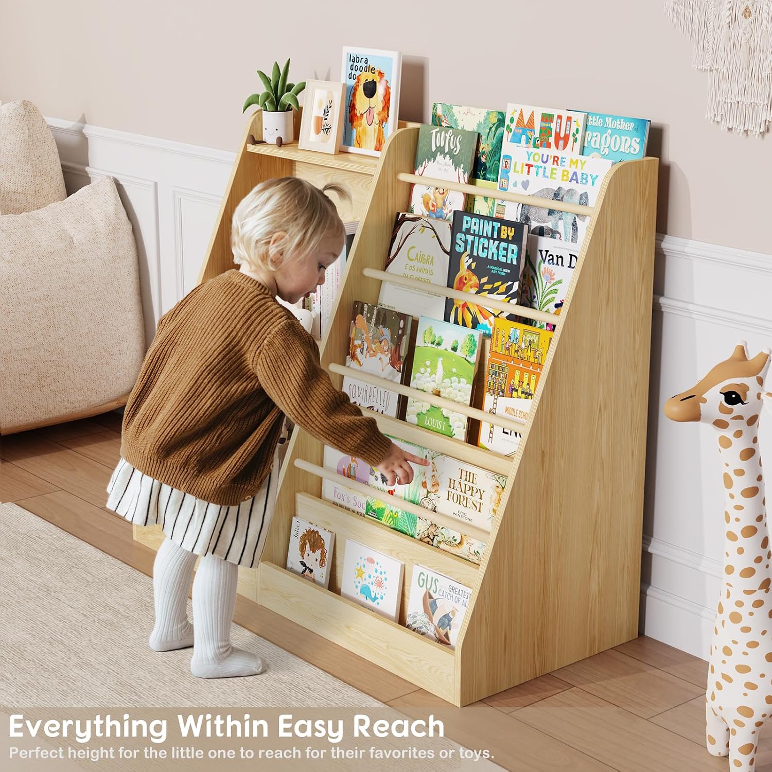 Libreria per Bambini Montessor - Baby Nursery Bookshelf recensione e prezzo