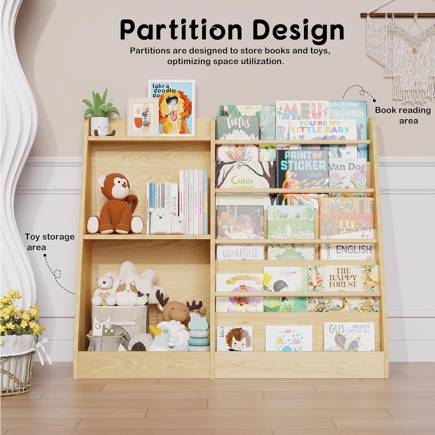 Libreria per Bambini Montessor - Baby Nursery Bookshelf recensione e prezzo