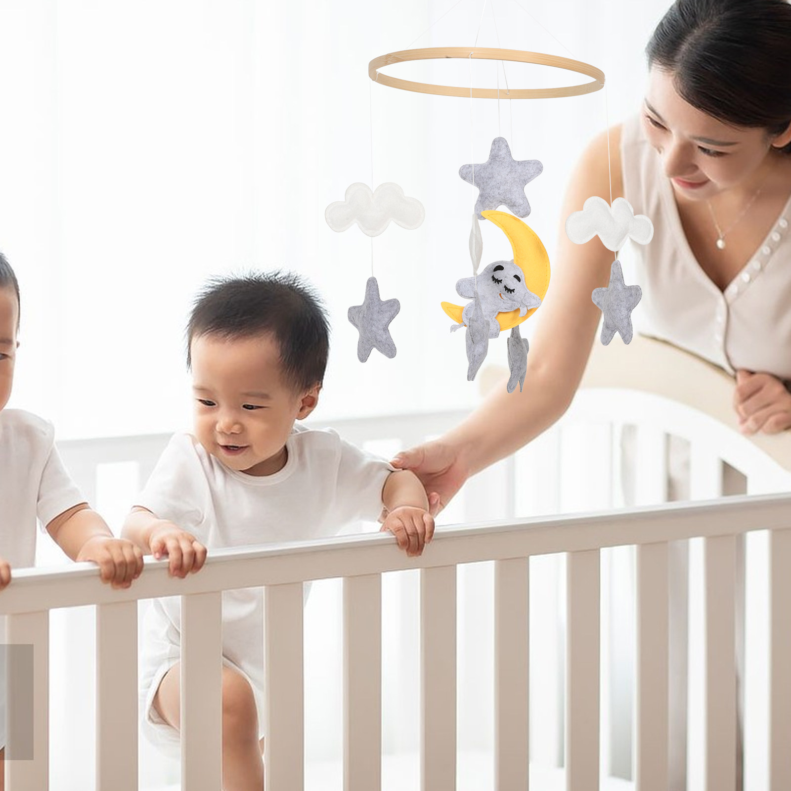 Mobile per Culla in Feltro con - Baby Nursery Boy recensione e prezzo
