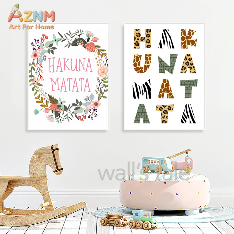 Quadro su Tela Decorativo con  - Baby Nursery Giraffe recensione e prezzo