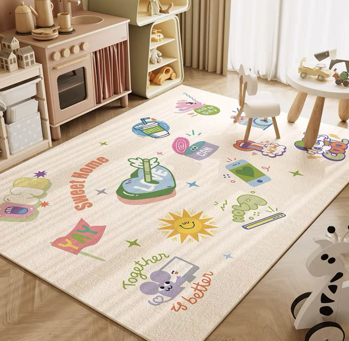 Tappeto da gioco VIKAMA neutro - Baby Nursery Sets recensione e prezzo