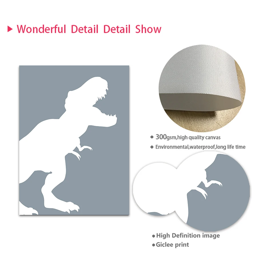 Dinosauro giurassico Tyrannosa - Baby Boy Nursery Quotes recensione e prezzo