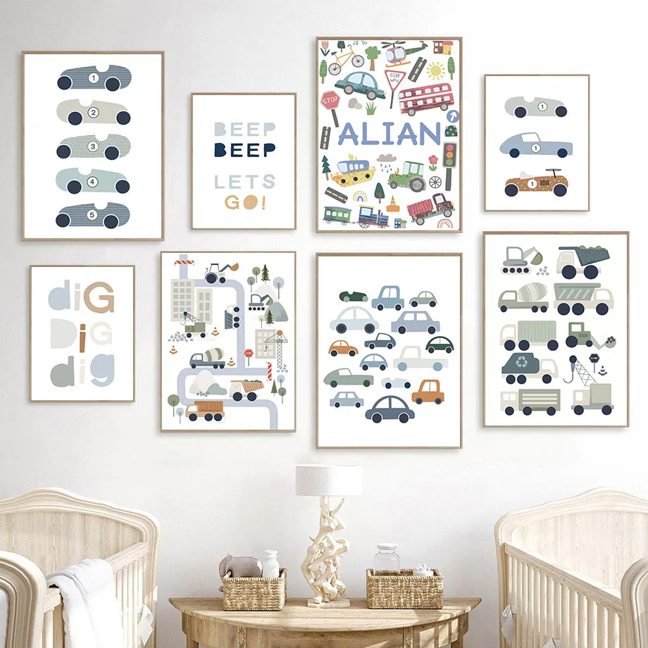 Trattore Camion Escavatore Bul - Baby Boy Nursery Quotes recensione e prezzo