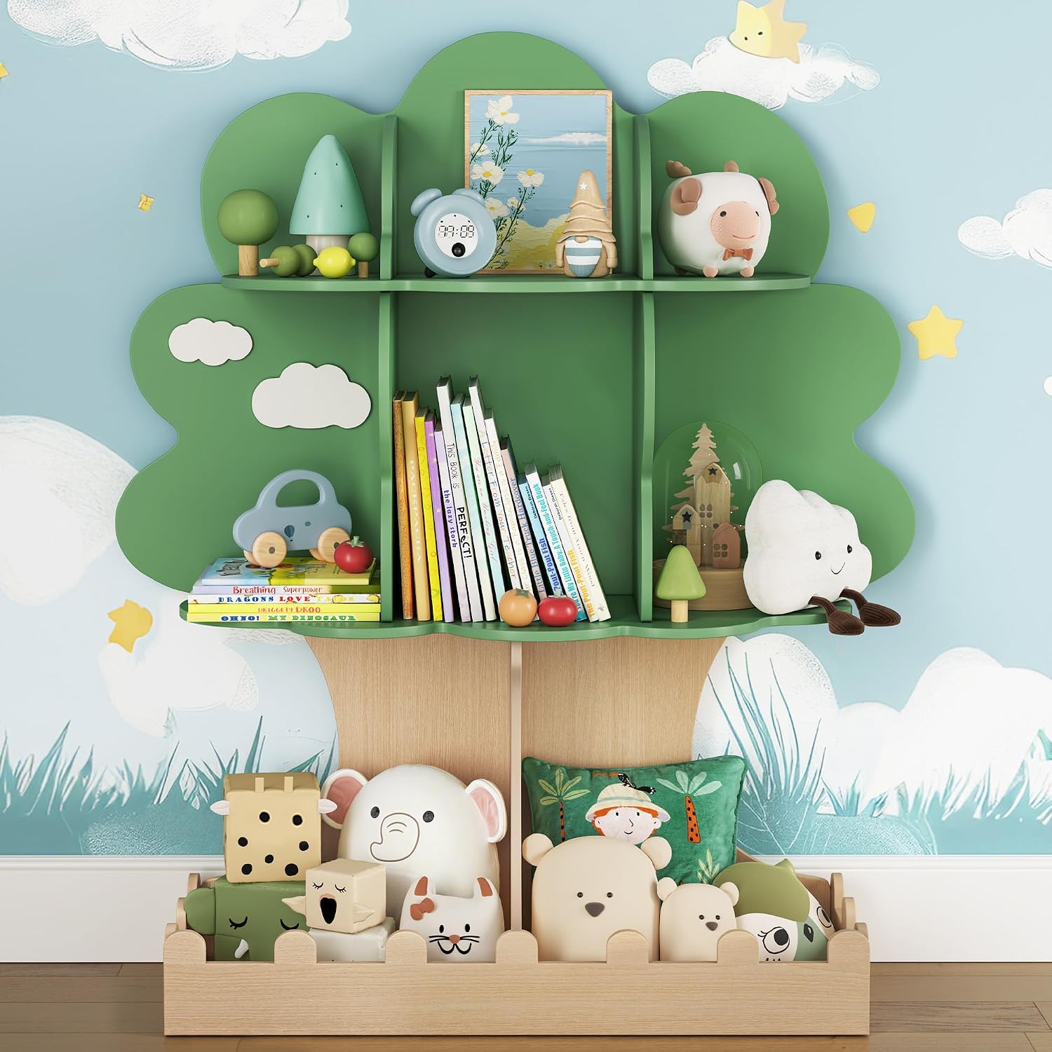 Libreria a Forma di Albero per - Baby Nursery Tree recensione e prezzo
