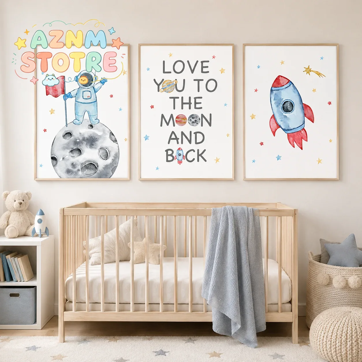 Quadro su Tela con Citazioni d - Baby Boy Nursery Quotes recensione e prezzo