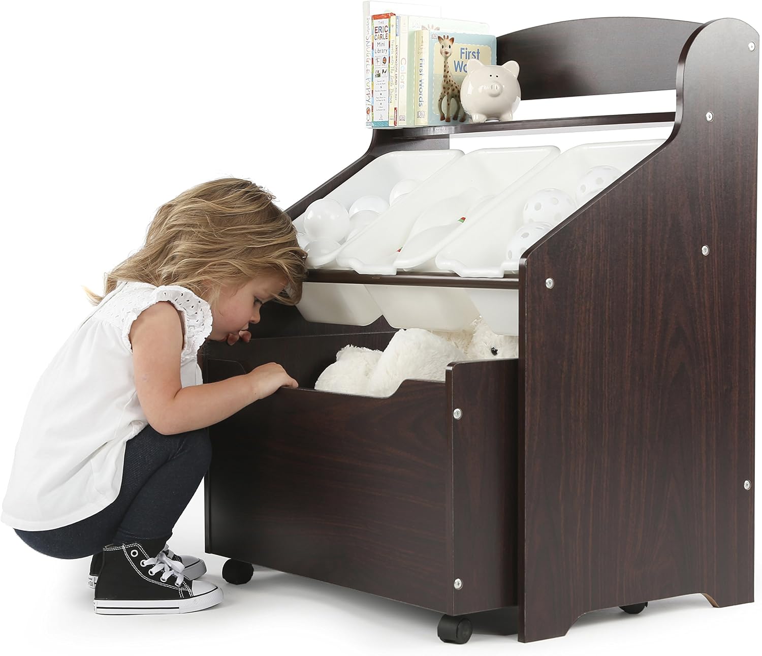 Scaffale per bambini 3 in 1, o - Baby Nursery Bookshelf recensione e prezzo