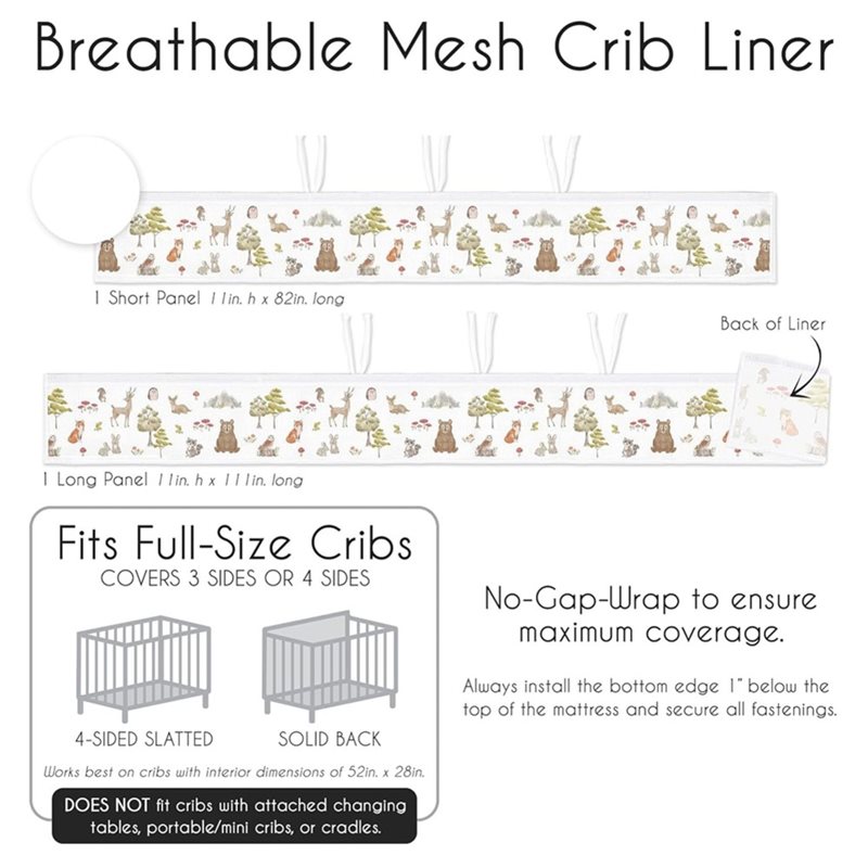 WOWFU-Set di rivestimenti per  - Baby Nursery Sets recensione e prezzo