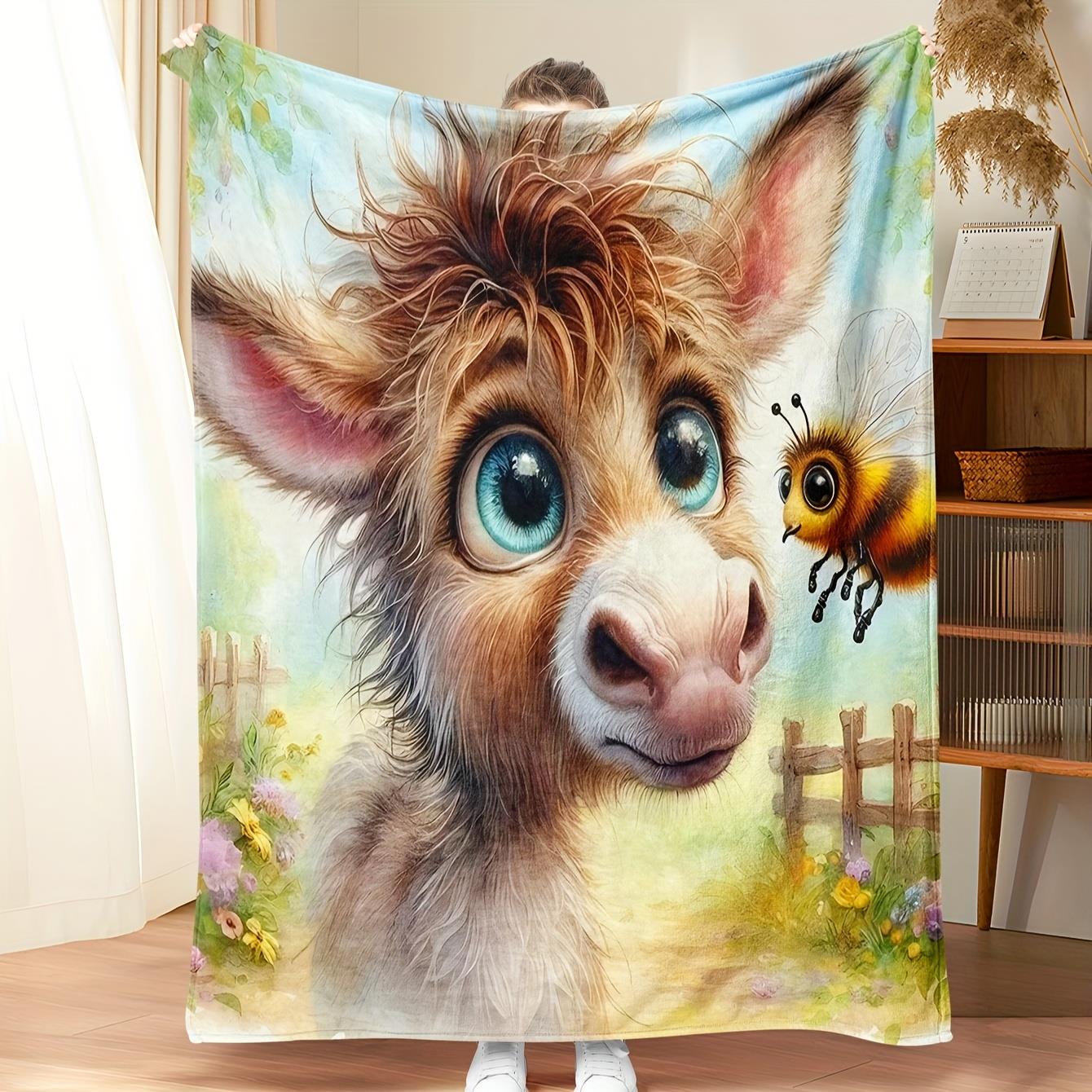 Coperta in pile peluche premiu - Baby Nursery Giraffe recensione e prezzo