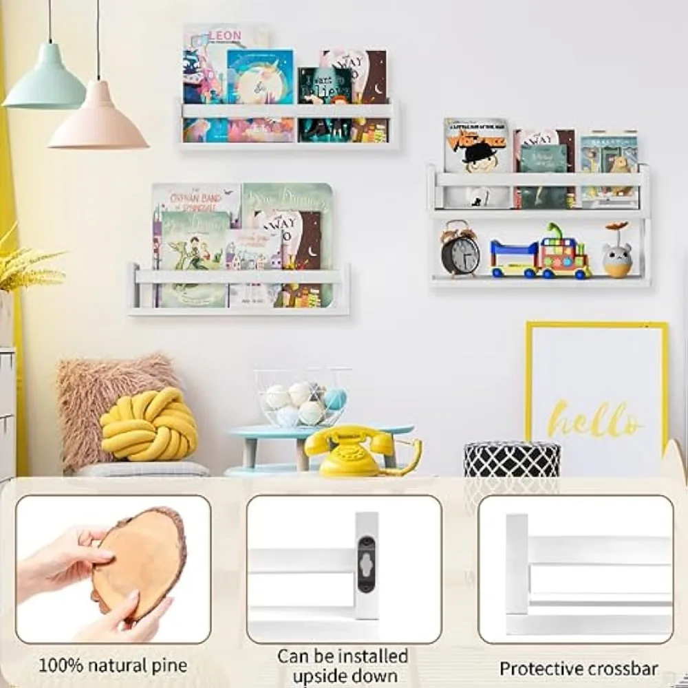 QimCoor Scaffali per Libri per - Baby Nursery Bookshelf recensione e prezzo