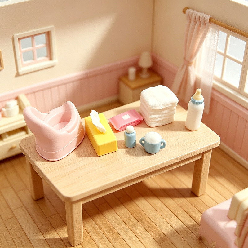 Set di accessori in miniatura  - Baby Nursery Layout recensione e prezzo