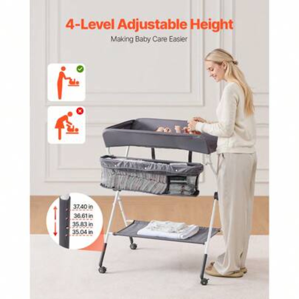 Tavolo Pieghevole per il Cambi - Baby Nursery Shelves recensione e prezzo