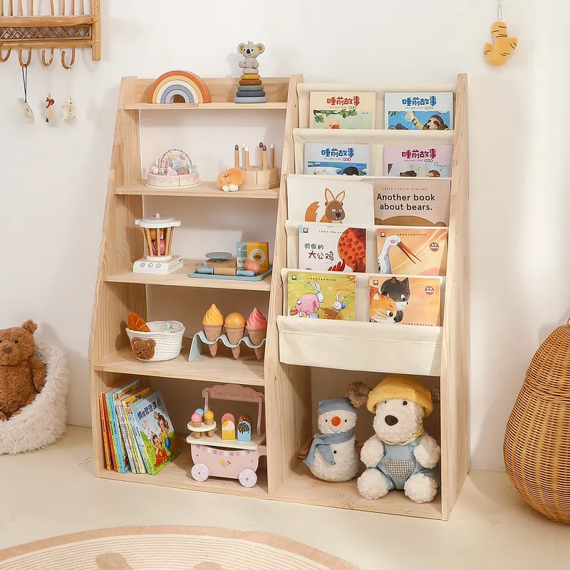 Scaffale 2-in-1 per Giocattoli - Baby Nursery Bookshelf recensione e prezzo
