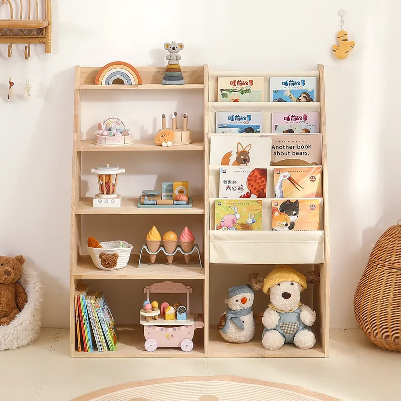 Scaffale 2-in-1 per Giocattoli - Baby Nursery Bookshelf recensione e prezzo