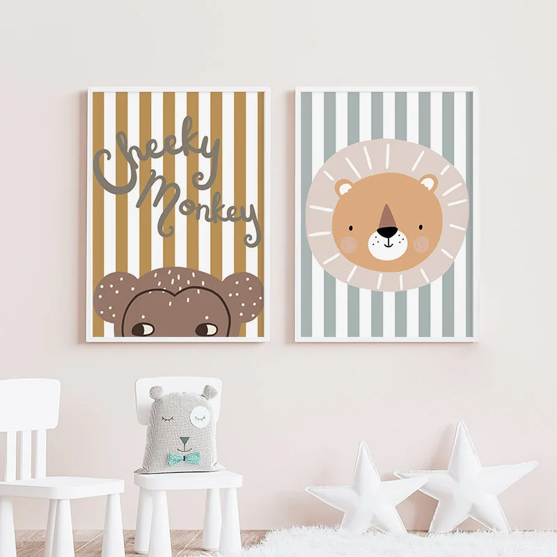 Cartoon Giraffa Leopardo Leone - Baby Nursery Giraffe recensione e prezzo
