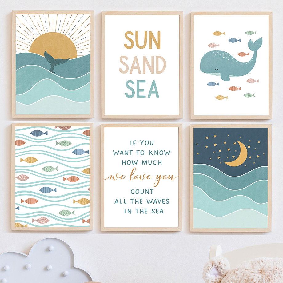 1 pezzo di quadro su tela senz - Baby Boy Nursery Quotes recensione e prezzo