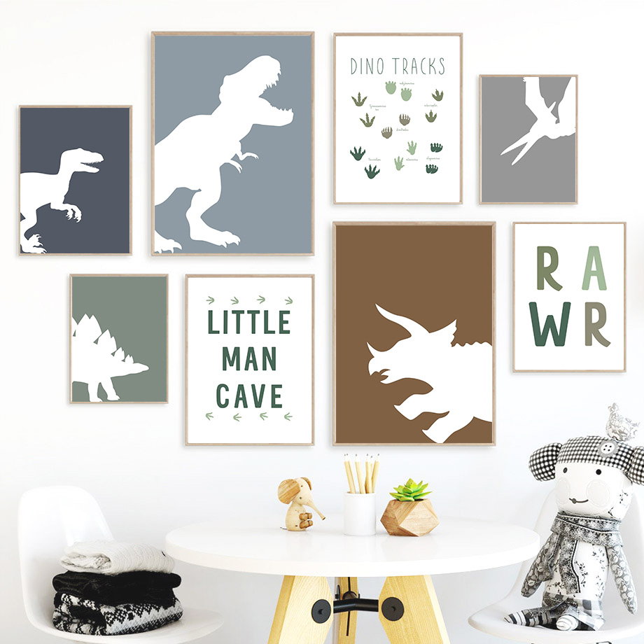 Dinosauro del Giurassico Tyran - Baby Boy Nursery Quotes recensione e prezzo