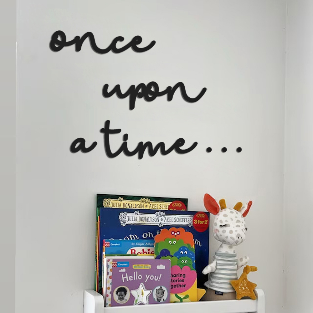 Once una volta Nursery Wall De - Baby Nursery Bookshelf recensione e prezzo