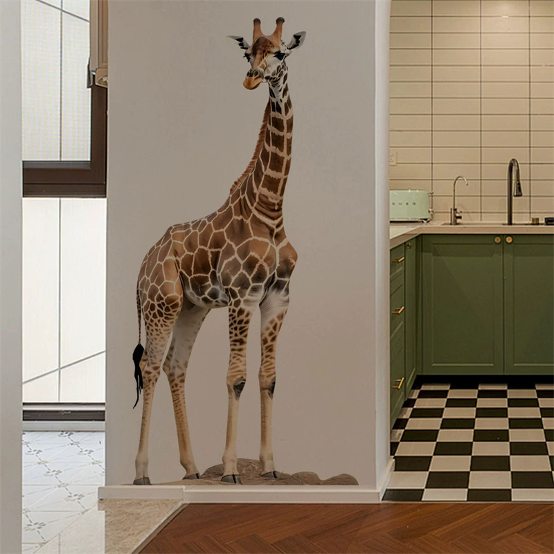 Adesivo grande con giraffa e a - Baby Nursery Giraffe recensione e prezzo