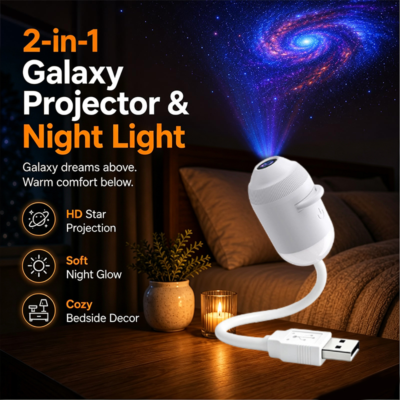 Proiettore di Luce Notturna Di - Night Light Projector Stars recensione e prezzo